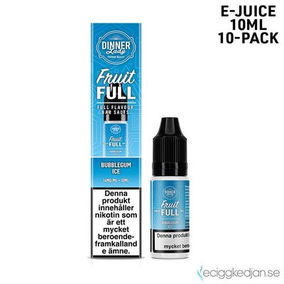 Dinner Bar Salts | Bubblegum Ice | 10ml E-Juice | 10pack