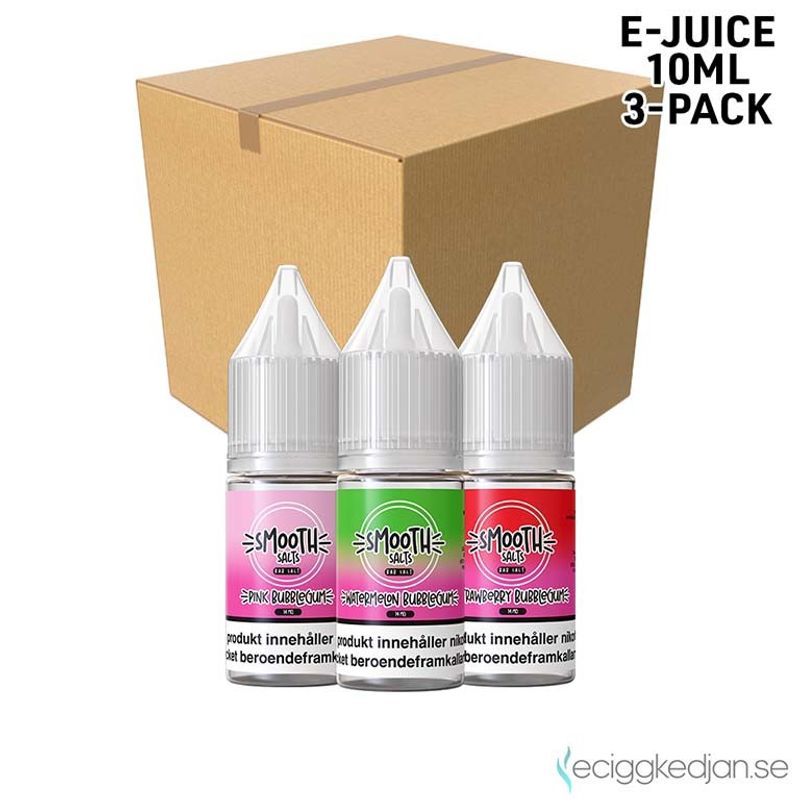 Smooth Salt Sweet 14mg Nikotinsalt | Komplett Pack | 3*1