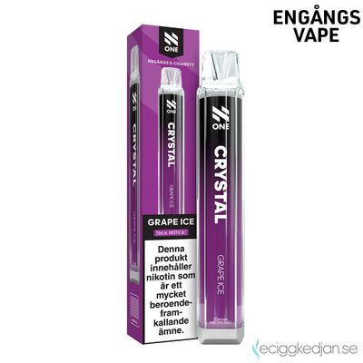 N One Crystal | Grape Ice | Engångsvape