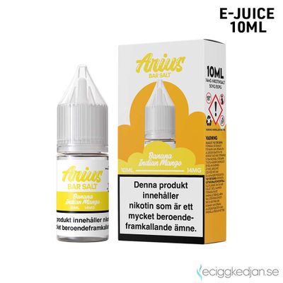 Arius Bar Salt Fruity | Banana Indian Mango | 10ml E-Juice