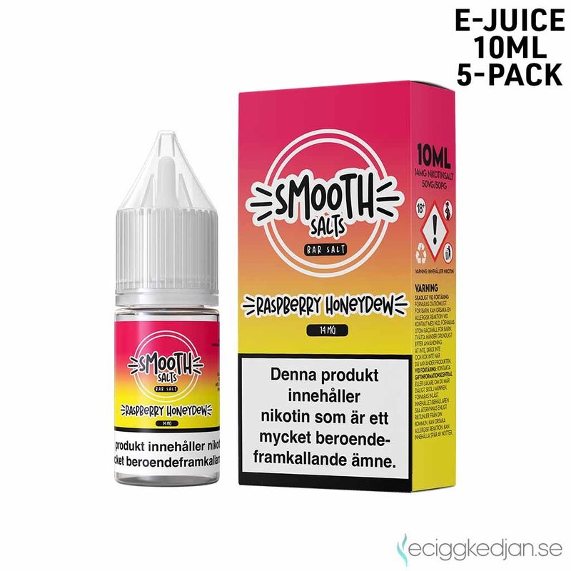 Smooth Salt Fruit | Raspberry Honeydew | 10ml E-Juice | 5pack