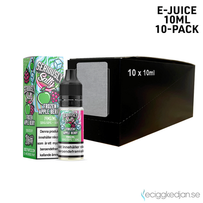Seriously Salty | Frozen Apple Berry | 10ml E-Juice | 10pack