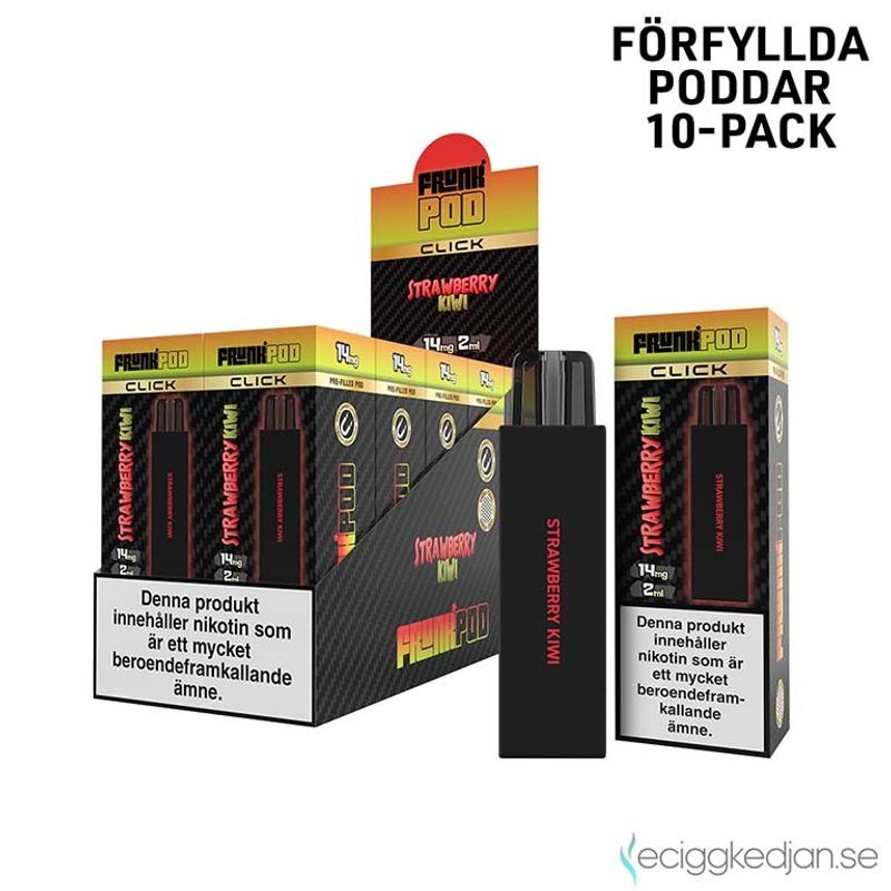 Pod Click | Frunk | Strawberry Kiwi | 10pack