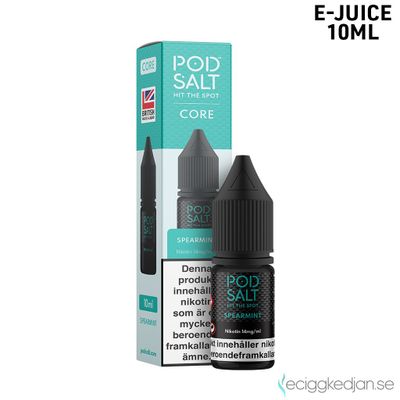 Pod Salt Core | Spearmint | 10ml E-Juice