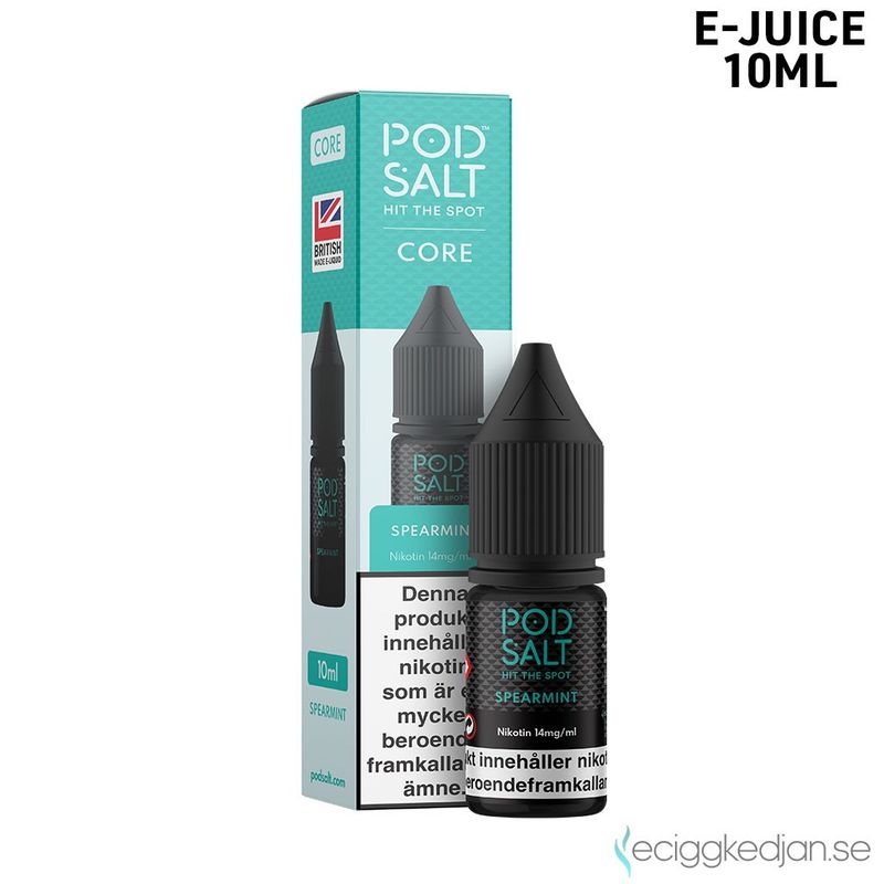 Pod Salt Core | Spearmint | 10ml E-Juice