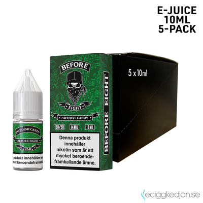 Swedish Candy Salt | Before Eight | 10ml E-Juice | 5pack