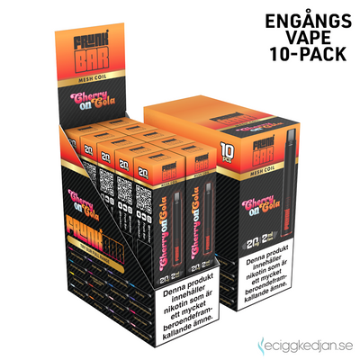 Frunk Bar | Cherry on Cola | Engångsvape | 20mg | 10pack