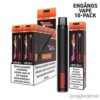 Frunk Bar | Cherry on Cola | Engångsvape | 10pack
