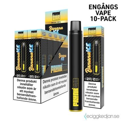 Frunk Bar | Banana Ice | Engångsvape | 10pack