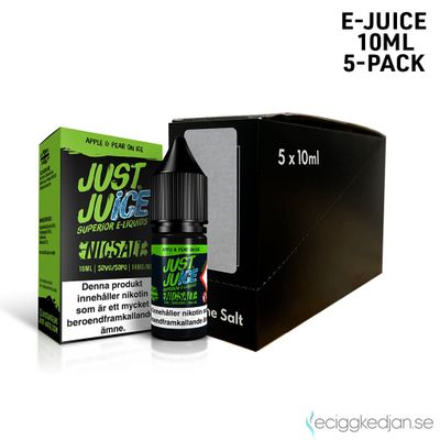 Just Juice Iconic | Apple & Pear on Ice | 10ml E-Juice | 5pack
