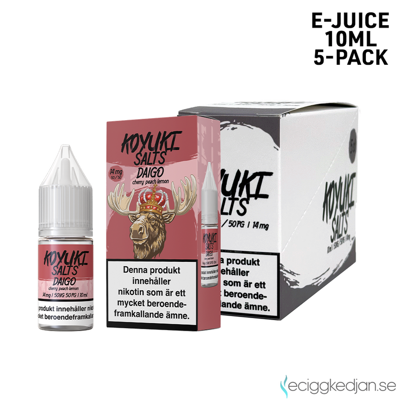 Koyuki Salts Royal | Daigo | 10ml E-Juice | 5pack