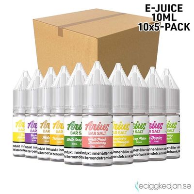 Arius Bar Salt Fruity 14mg Nikotinsalt | Komplett Pack | 10*5pack