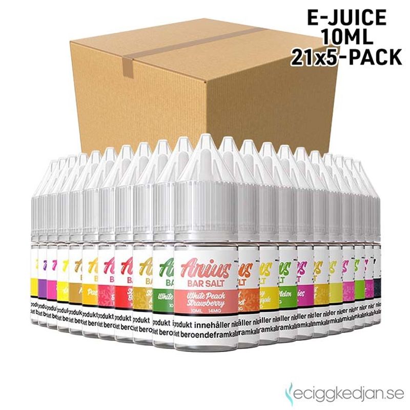 Arius Bar Salt 14mg Nikotinsalt | Komplett Pack | 21*5pack