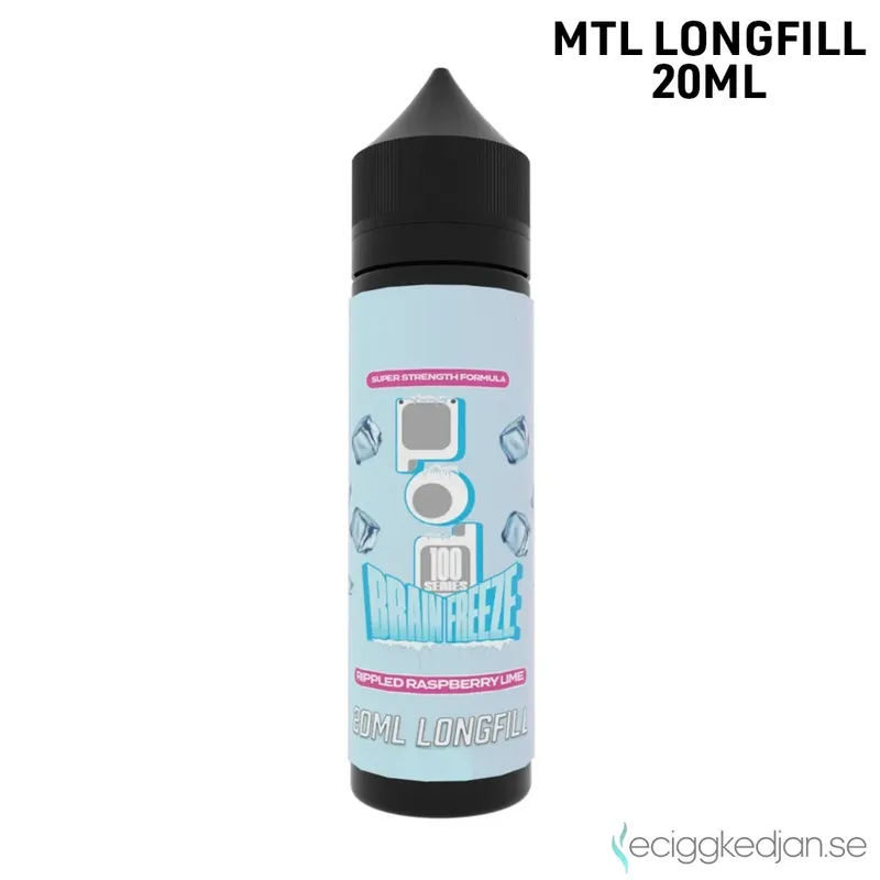 Pod 100 Brain Freeze | Rippled Raspberry Lime | 20ml Longfill