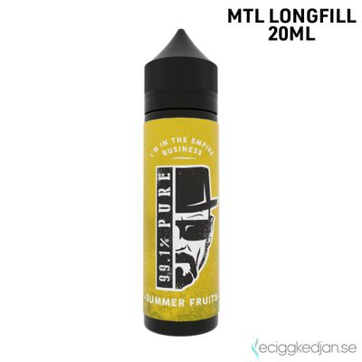 99.1 % Pure | Summer Fruits | 20ml Longfill