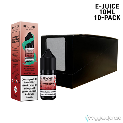 Elux Legends | Strawberry Watermelon Bubblegum | 10ml E-Juice | 10pack