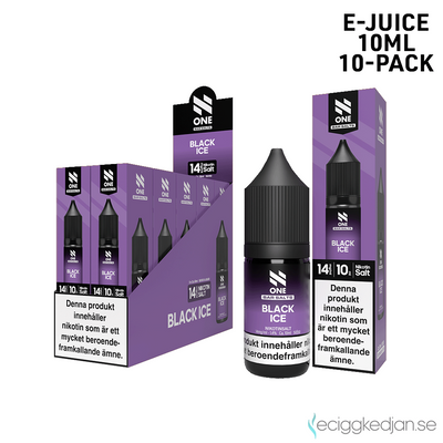 N One Crystal | Black Ice | 10ml E-Juice | 10pack