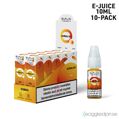 Elfliq | Elfbull Ice | 10ml E-Juice | 10pack