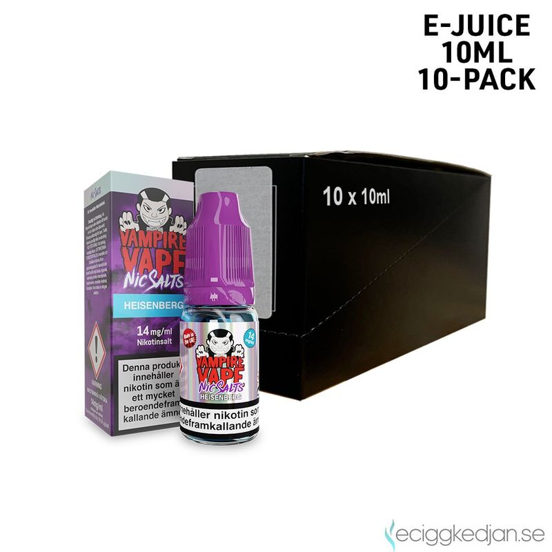 Vampire Vape | Heisenberg | 10ml E-Juice | 10pack
