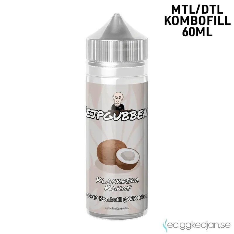 Vejpgubbens | Klockrena Kokos | 60ml Kombofill