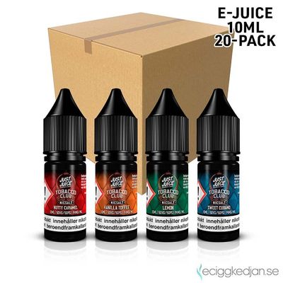 Just Juice Tobacco 14mg Nikotinsalt | Komplett Pack | 4*5pack