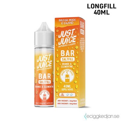 Just Juice Bar | Orange Clementine | 40ml Longfill