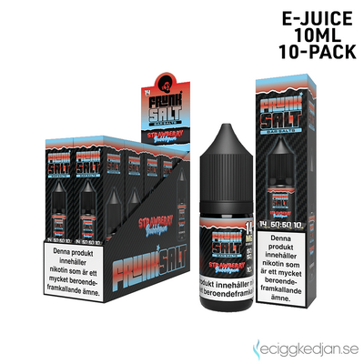 Frunk Salt | Strawberry Bubbelgum | 10ml E-Juice | 10pack