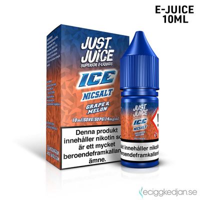 Just Juice Ice | Grape & Melon | 10ml E-Juice