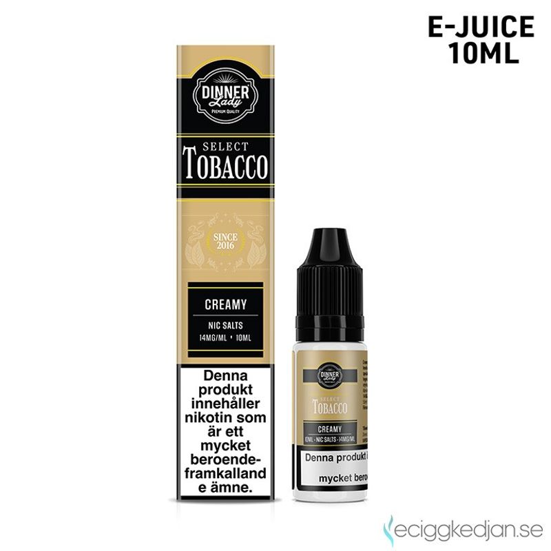 Dinner Bar Salts | Creamy Tobacco | 10ml E-Juice