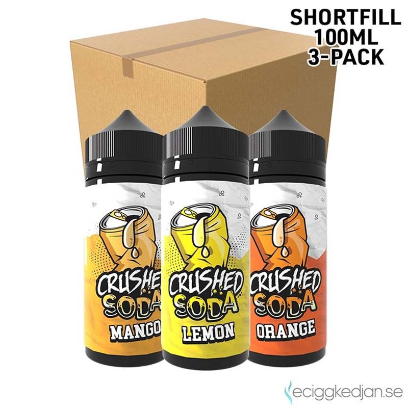 Crushed Soda | Komplett Pack | 3st*Shortfill 100ml