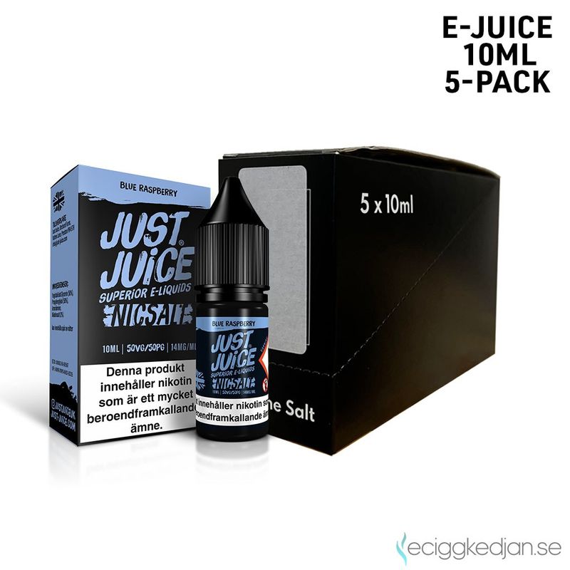 Just Juice Iconic | Blue Raspberry | 10ml E-Juice | 5pack