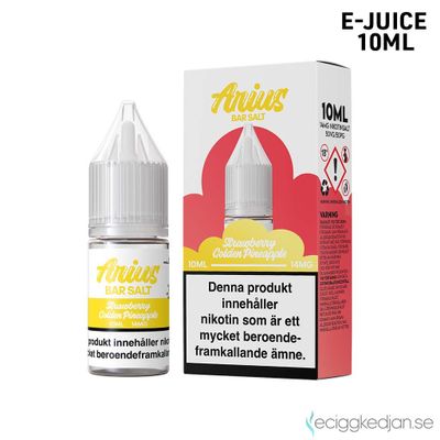 Arius Bar Salt Fruity | Strawberry Golden Pineapple | 10ml E-Juice