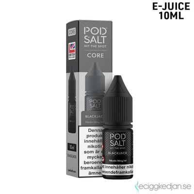 Pod Salt Core | Blackjack | 10ml E-Juice