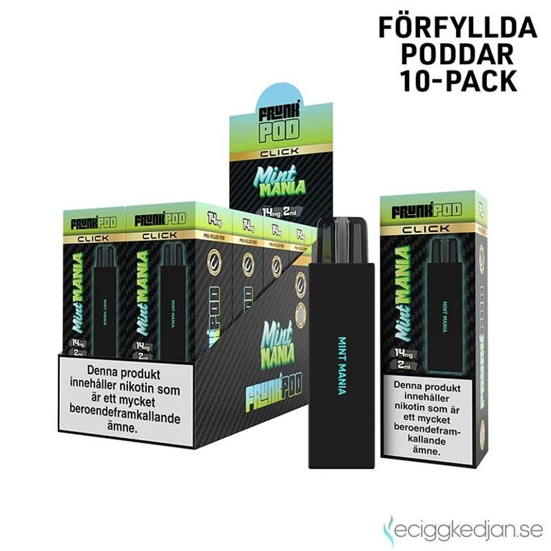 Pod Click | Frunk | Mint Mania | 10pack