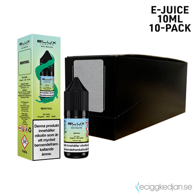 Elux Legends | Menthol | 10ml E-Juice | 10pack