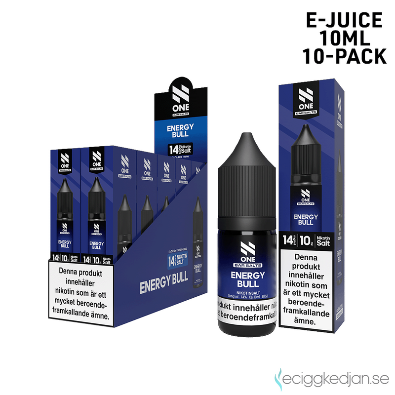 N One Crystal | Energy Bull | 10ml E-Juice | 10pack