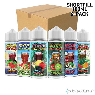 Koyuki Soda Sparkle  | Komplett Pack | 6st*Shortfill 100ml