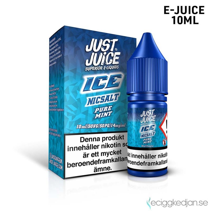 Just Juice Ice | Pure Mint | 10ml E-Juice