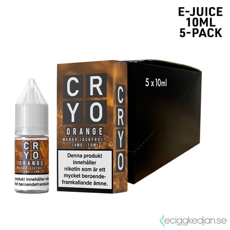 Cryo Salt | Orange | 10ml E-Juice | 5pack