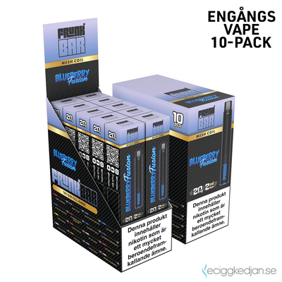 Frunk Bar | Blueberry Fusion | Engångsvape | 20mg | 10pack