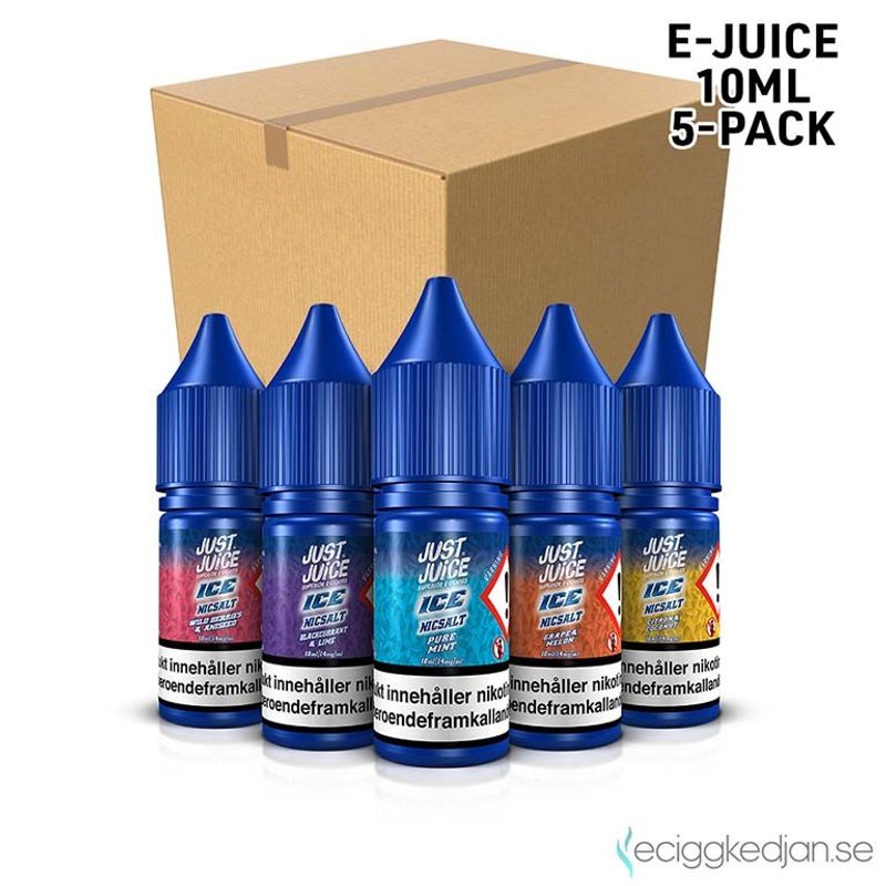 Just Juice ICE 14mg Nikotinsalt | Komplett Pack | 5*1