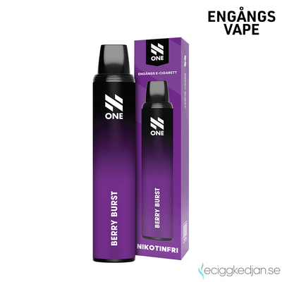 N One ZERO | Berry Burst | Engångsvape