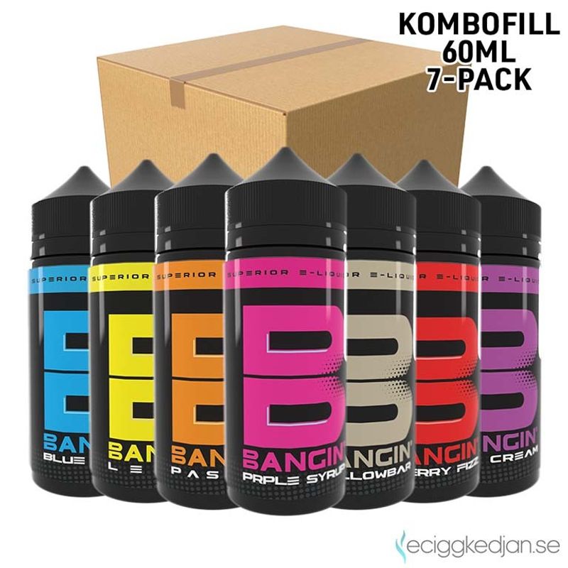 Bangin | Komplett Pack | 7st*Kombofill 60ml