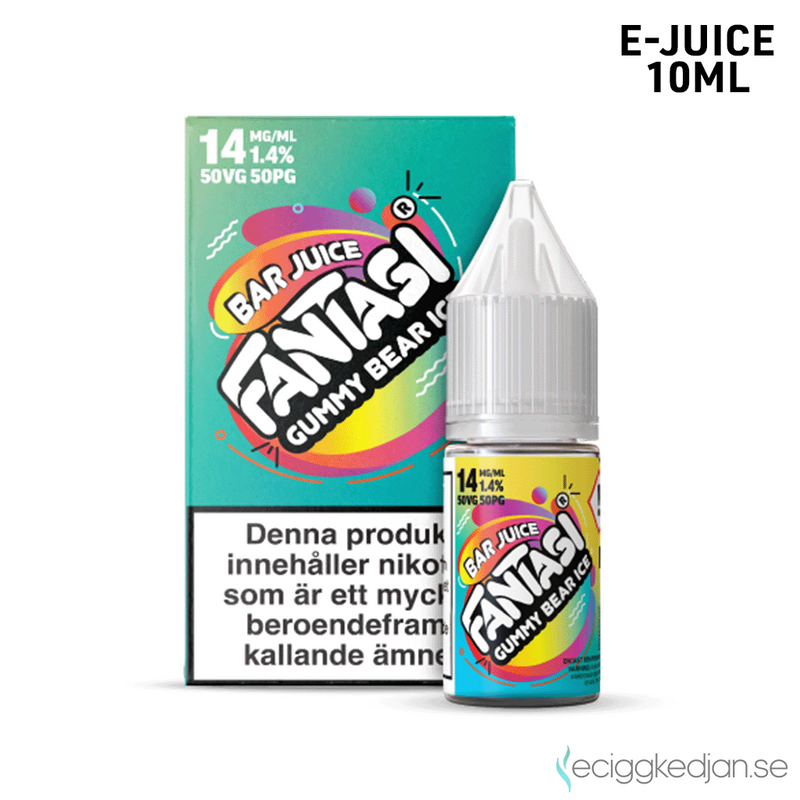 Fantasi Bar Salt | Gummy Bear Ice | 10ml E-Juice