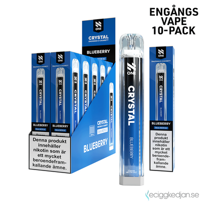 N One Crystal | Blueberry | Engångsvape | 10pack