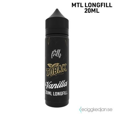 No Frills | Tobak Vanilla | 20ml Longfill