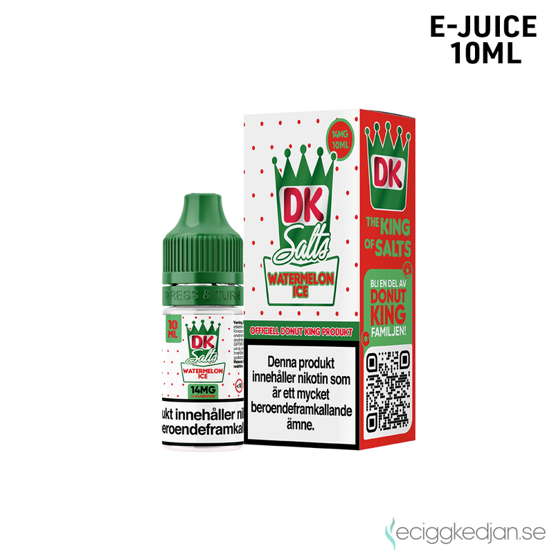 DK Salts | Watermelon Ice | 10ml E-Juice