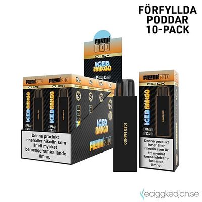 Pod Click | Frunk | Iced Mango | 10pack