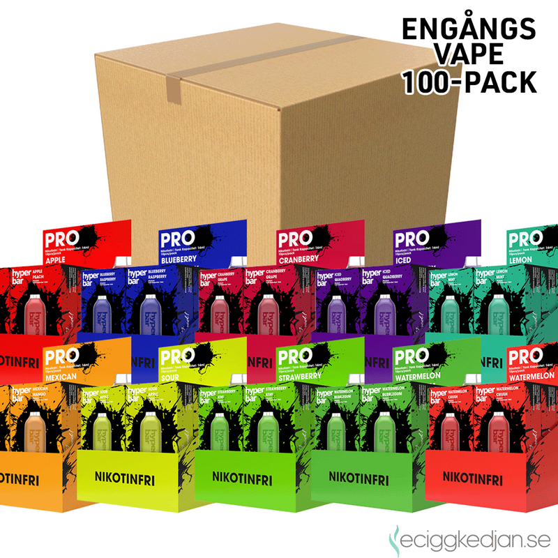 Hyper Bar ZERO | Komplett Pack | 10*10pack