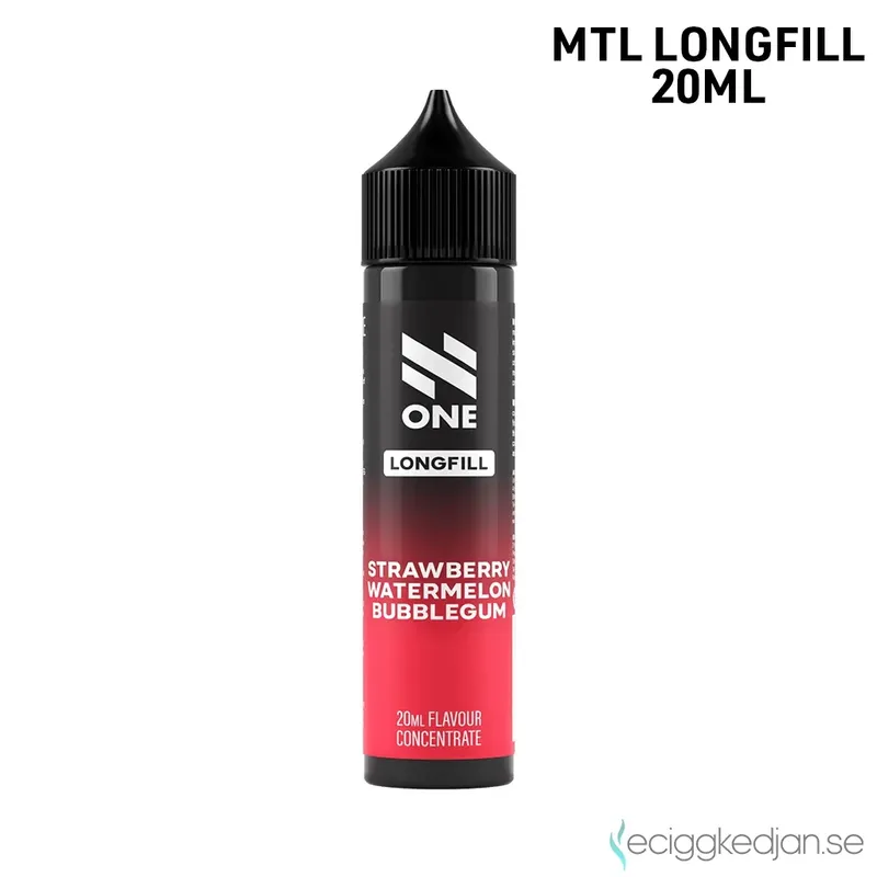 N One | Strawberry Watermelon Bubblegum | 20ml Longfill
